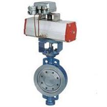 氣動(dòng)對(duì)夾硬密封蝶閥